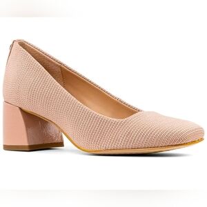 New Donald J. Pliner Blush Block Heel Pumps Size 9
